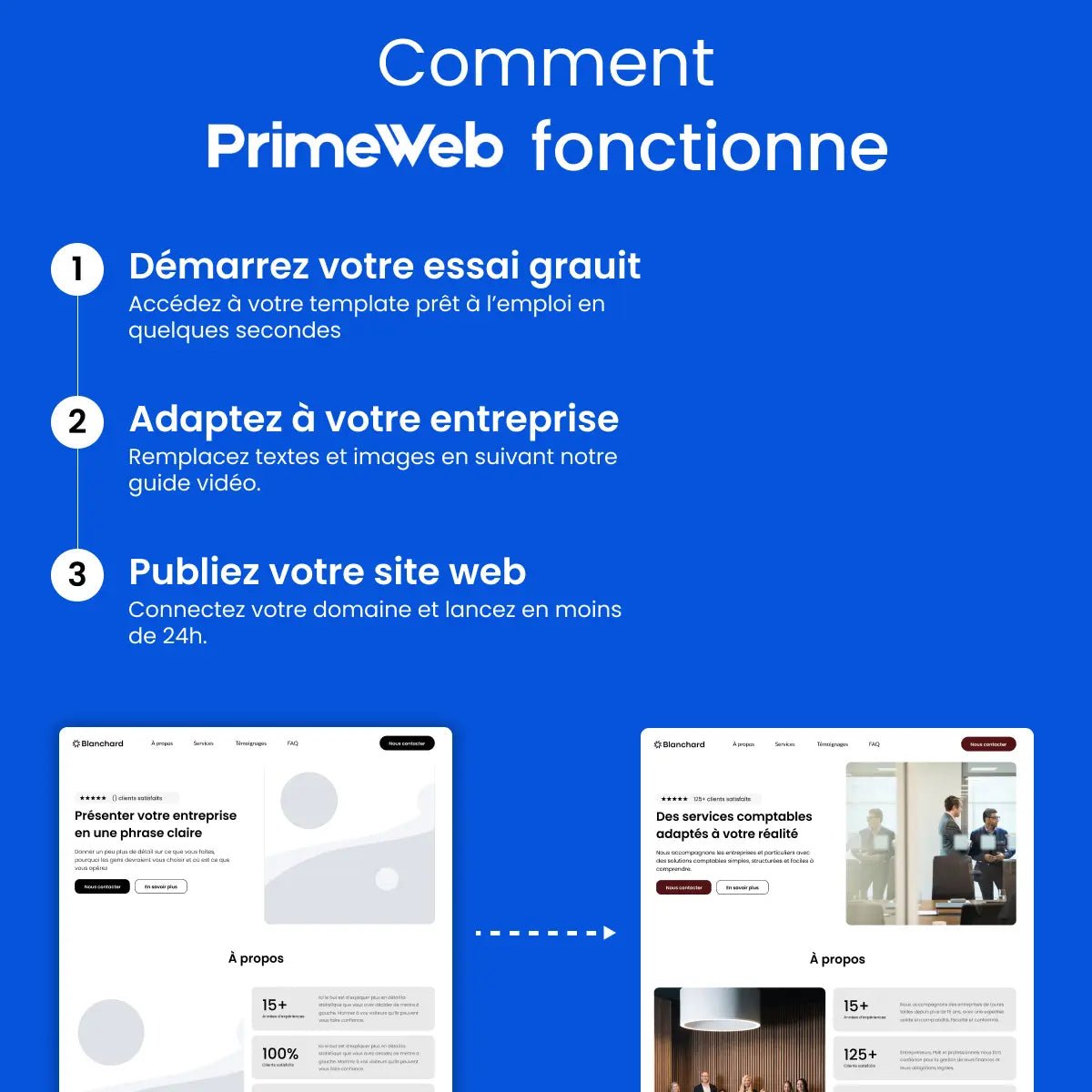 PrimeWeb | Template Wix